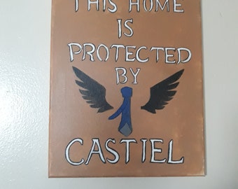 Castiel wallart