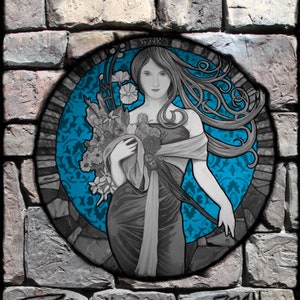 MURAL MONUMENT limited edition 11”x17” poster art print art nouveau