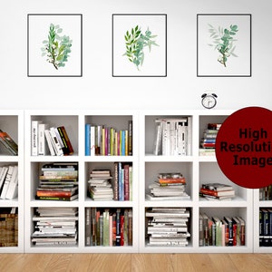Virtual Bookshelf For Zoom Backgrounds Virtual Background For Etsy