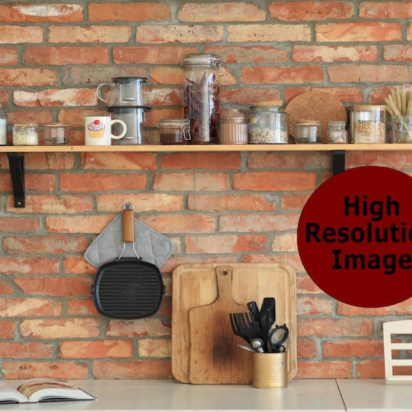 Zoom Office With Brick Background Etsy