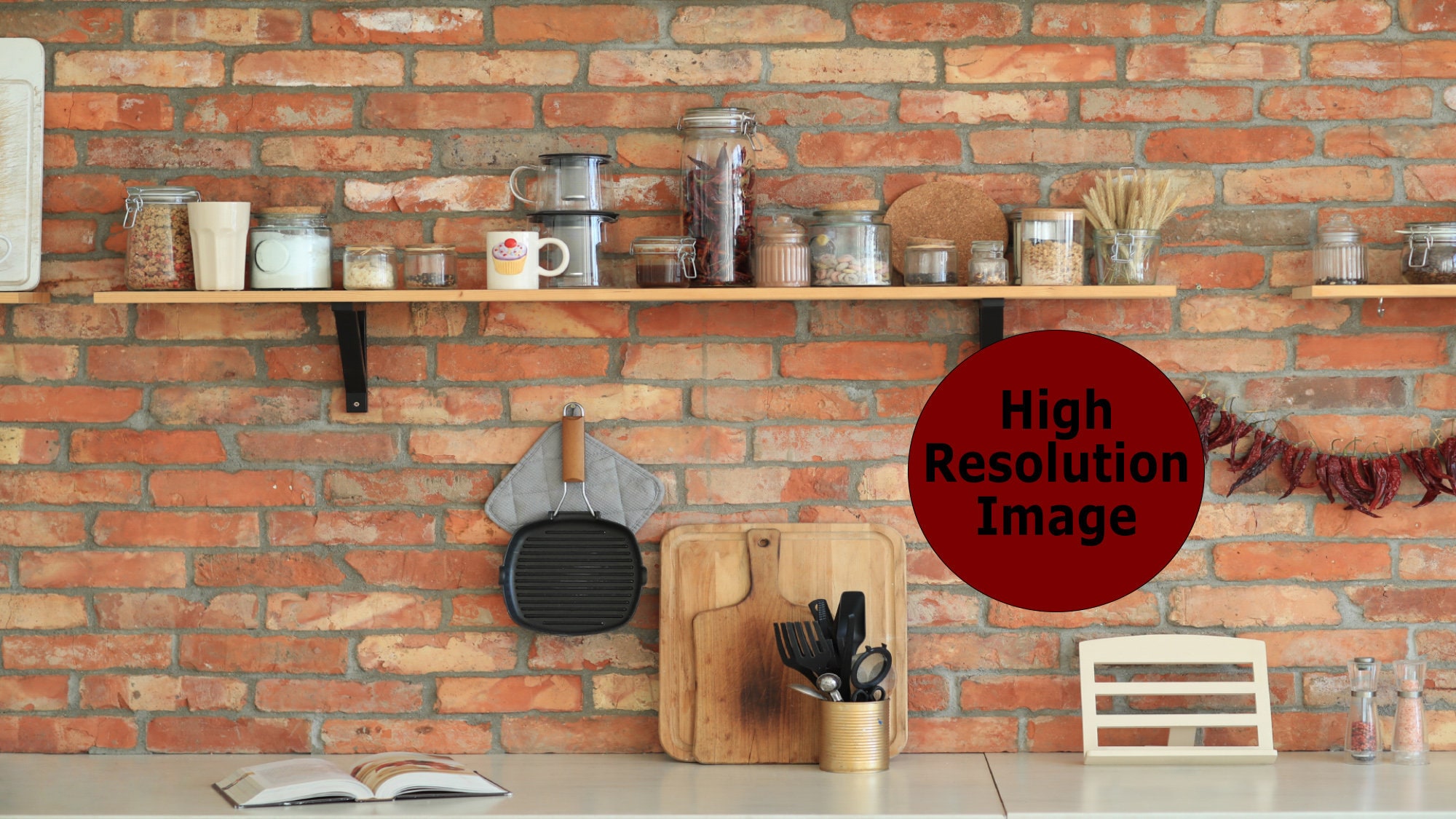 Kitchen Virtual Background for Zoom, Home Zoom Backgrounds, Kitchen