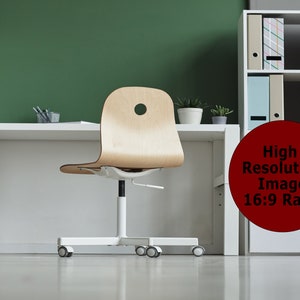 Minimal Office Virtual Background for Zoom, Microsoft Teams, Skype, Google Meet, Office Background, Zoom Backgrounds