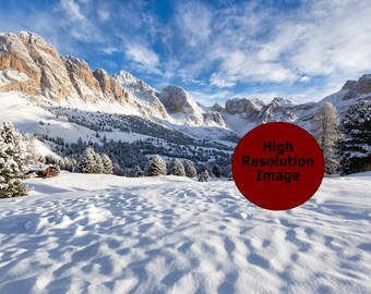 Snowy Mountains Backgrounds for Zoom, Zoom Backgrounds, Virtual Background for Zoom, Microsoft Teams, Skype, Google Meet