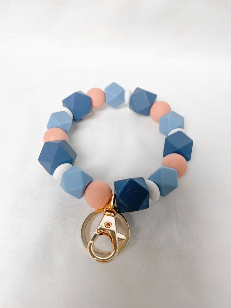 Trendy wristlet keychain
