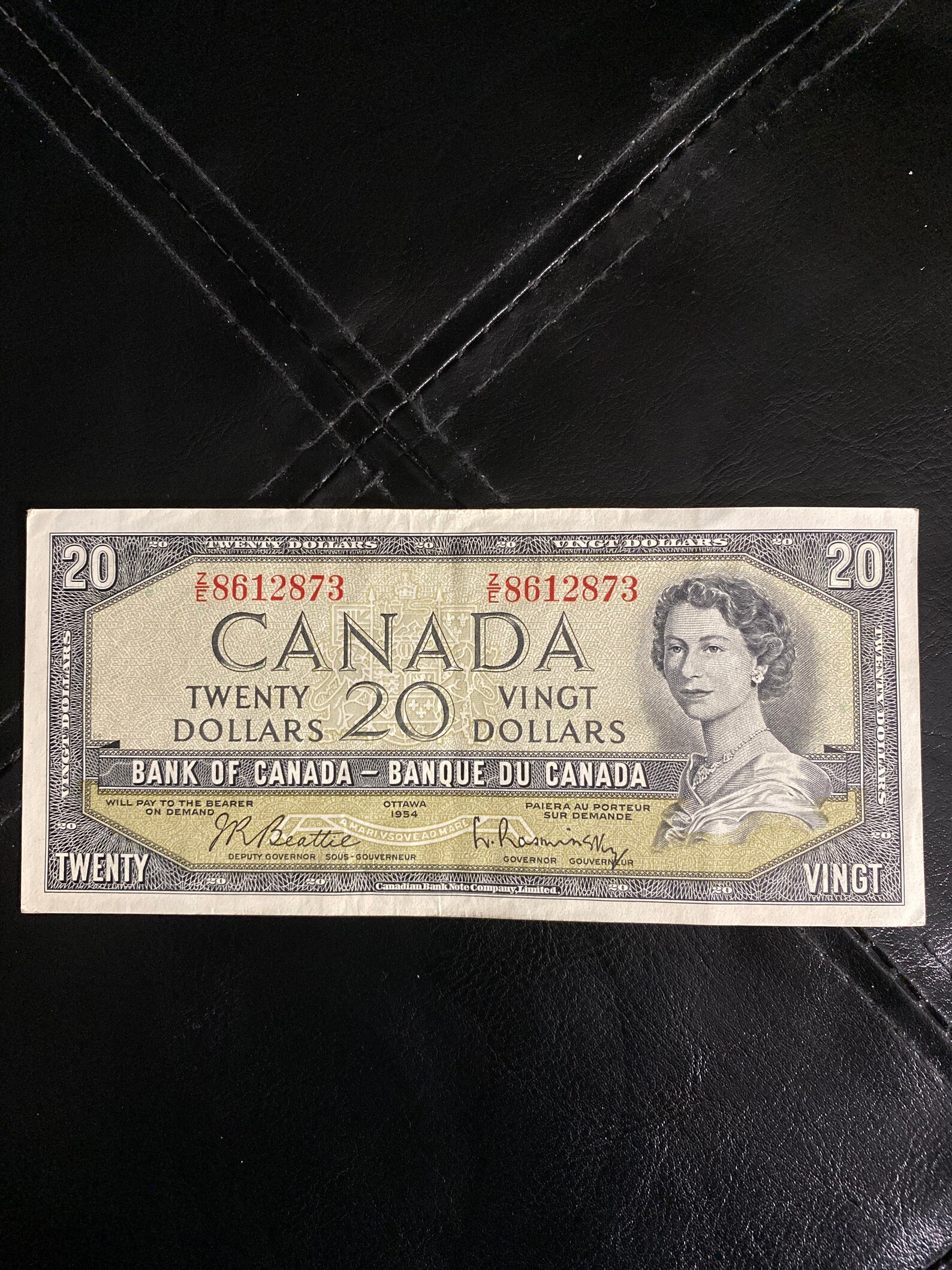 1954 Canadian Dollar Bill Valueclassified - 2w87rh6