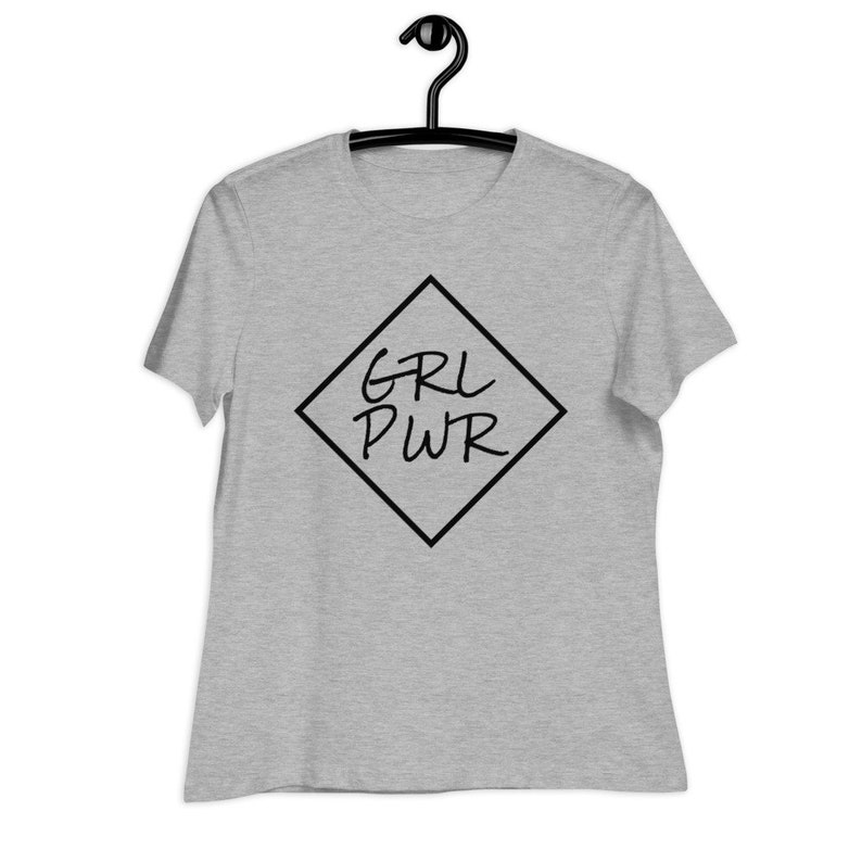 GRL PWR Women/'s Relaxed T-Shirt