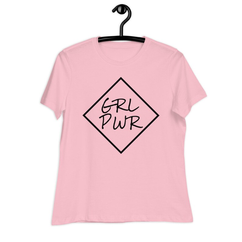 GRL PWR Women/'s Relaxed T-Shirt