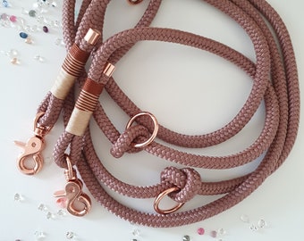 Tau tow line in copper pink with beige and rose gold | TOWLINE RUBY