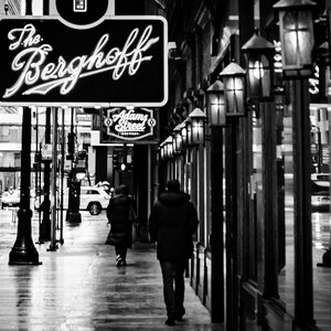 The Berghoff Chicago Black and White