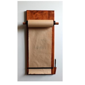 Message Board, Memo Board, Kraft Paper Dispenser, Note Roll Board, Paper Roll List, Paper Roll Message Board