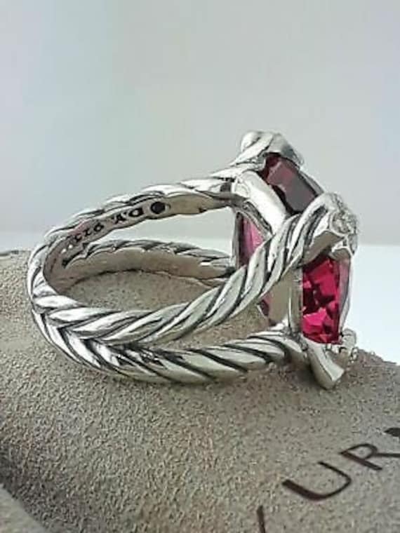 Sterling Silver David Yurman Pinky Ring Replica Fake David Yurman