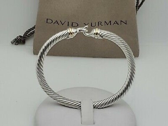 David Yurman 5mm Gold Buckle Bracelet | Etsy