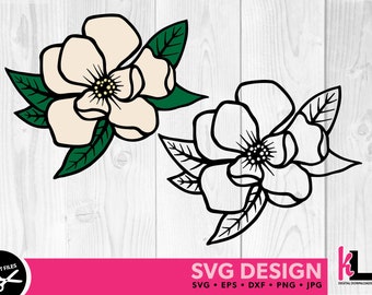 Free Free 302 Magnolia Flower Svg File Free SVG PNG EPS DXF File