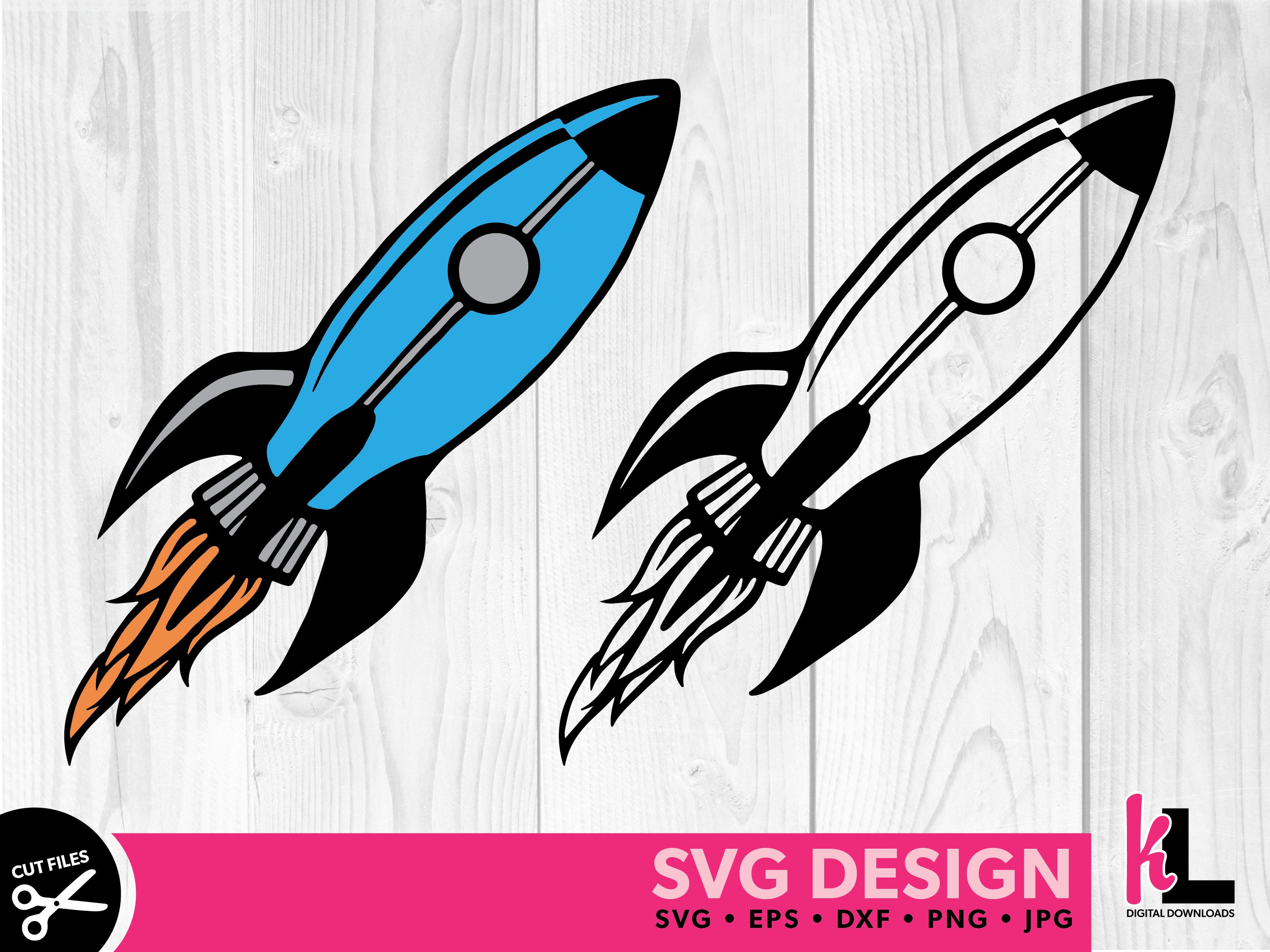 Rocket Ship SVG Gelaagd Cut File voor Cricut Outerspace SVG - Etsy ...
