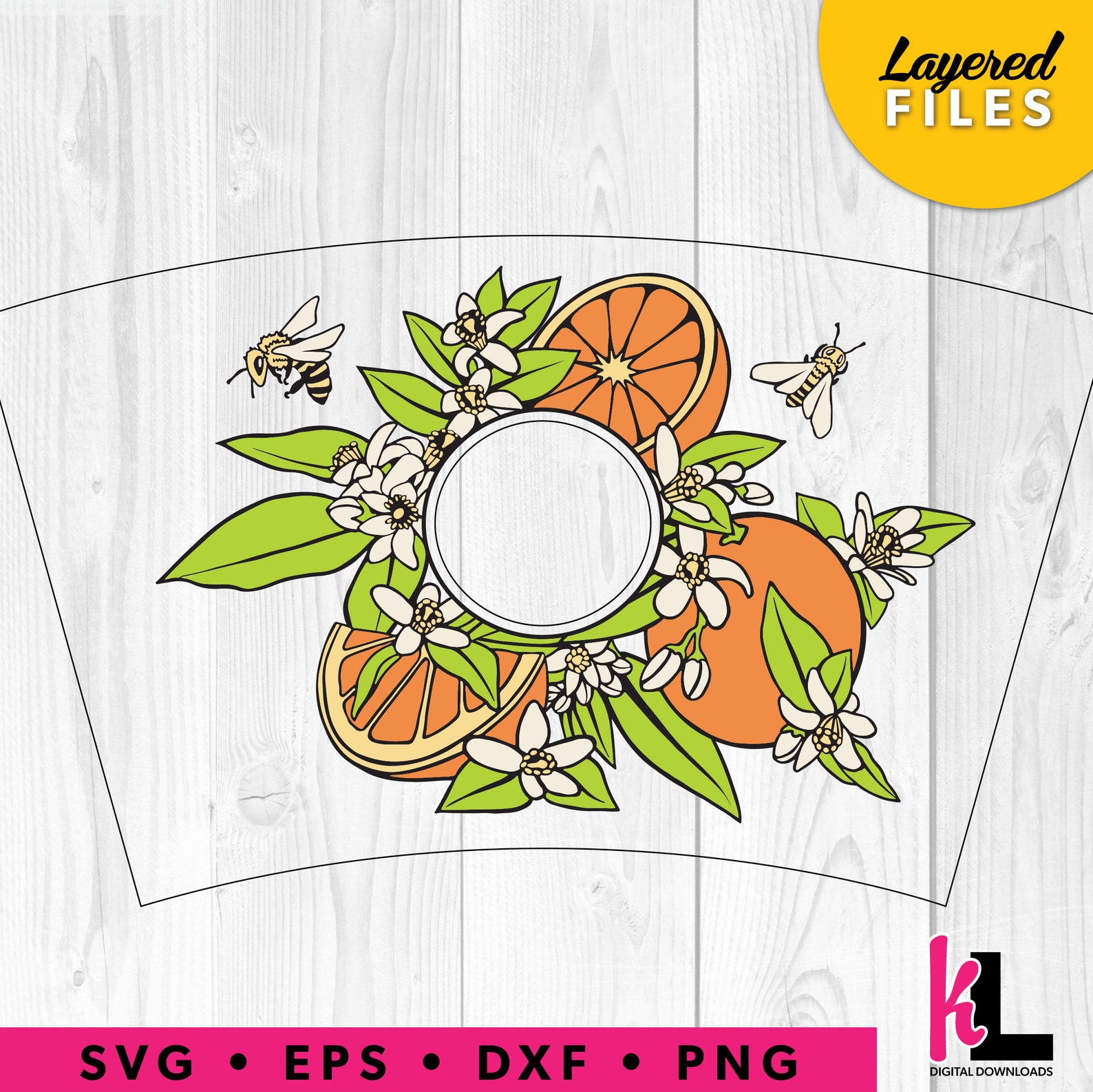 Free Free 221 Flower Wreath Starbucks Cup Svg SVG PNG EPS DXF File