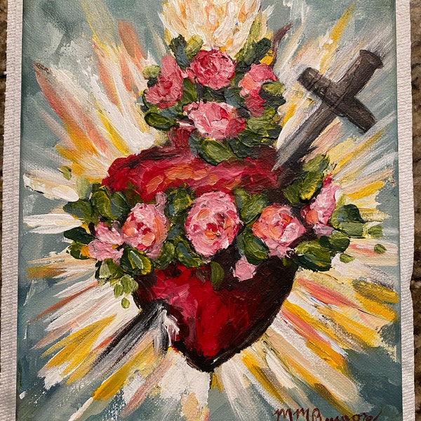 Immaculate heart of Mary print
