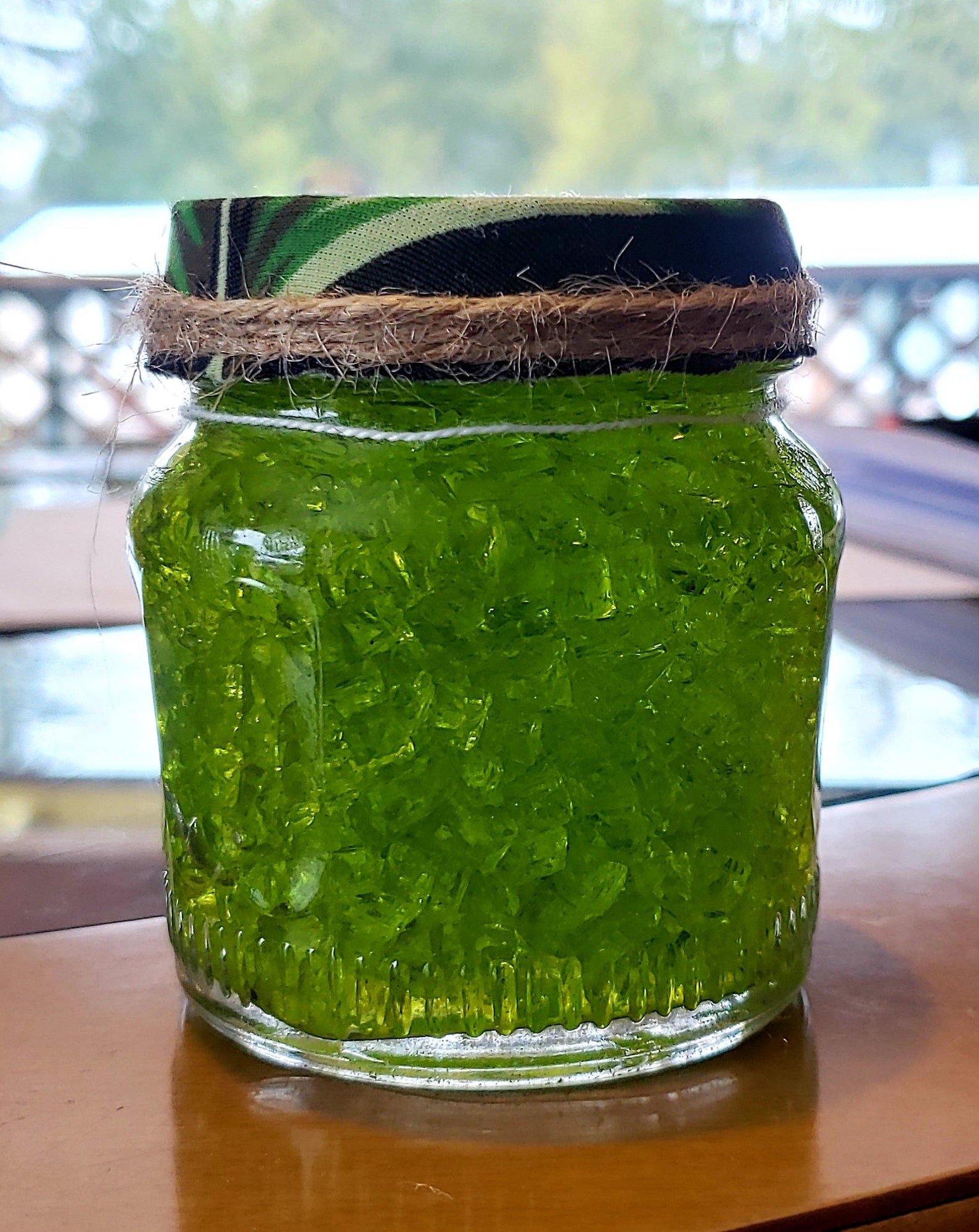 Antique 1919 Heinz 303 Relish Jar Suncatcher Glass Art Etsy