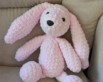 Crochet Floppy Bunny Amigurumi Stuffed Animal