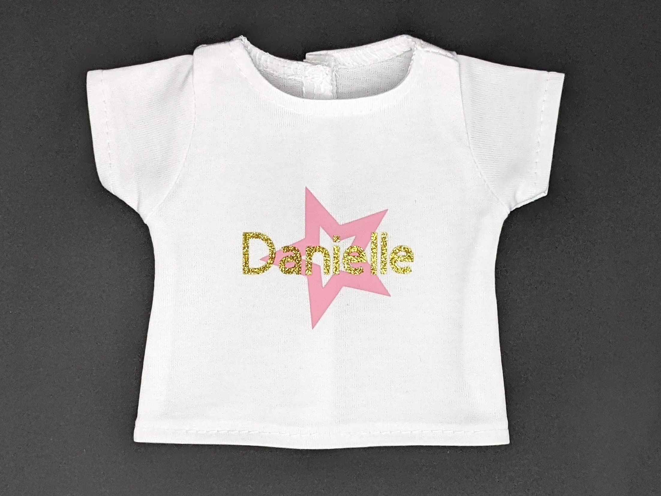 Personalized Name and American Girl Star T-shirt for 18 Inch - Etsy