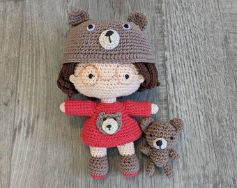 Bear Doll Stuffed Amigurumi