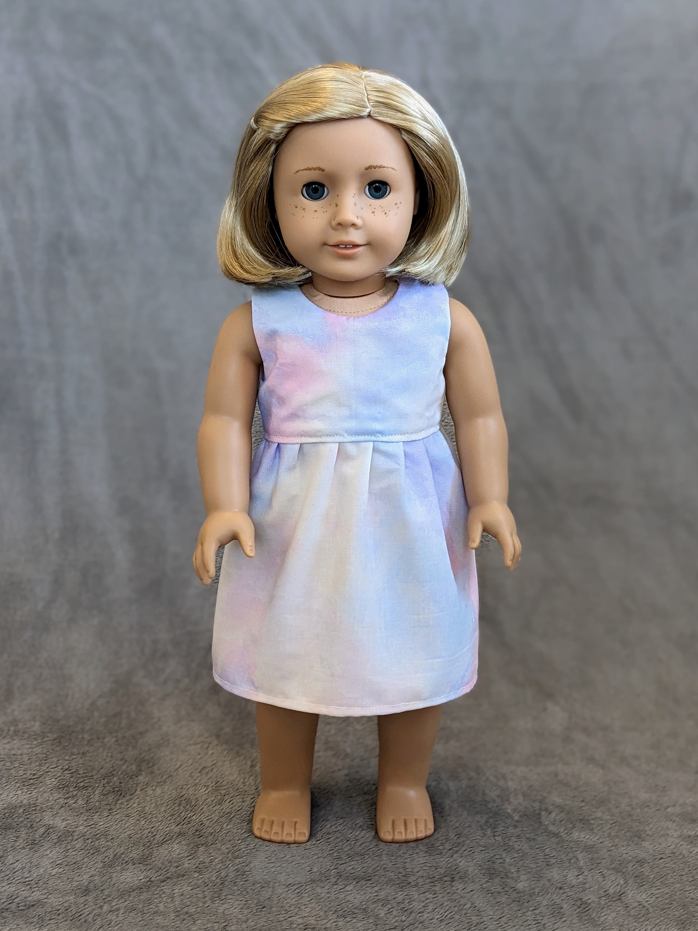 Pastel Watercolor Dress for 18 Inch American Girl Doll Etsy Australia