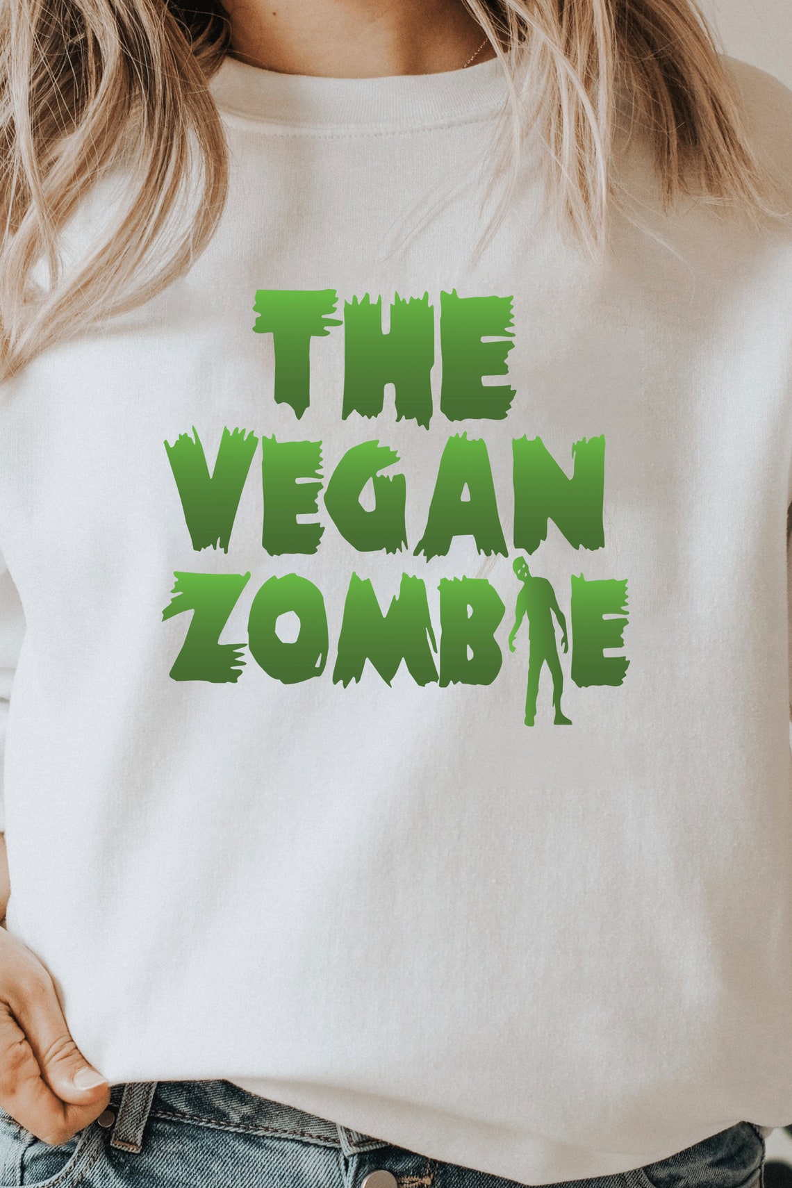 The Vegan Zombie Svg for Cricut Vegan Zombie Zombie Etsy