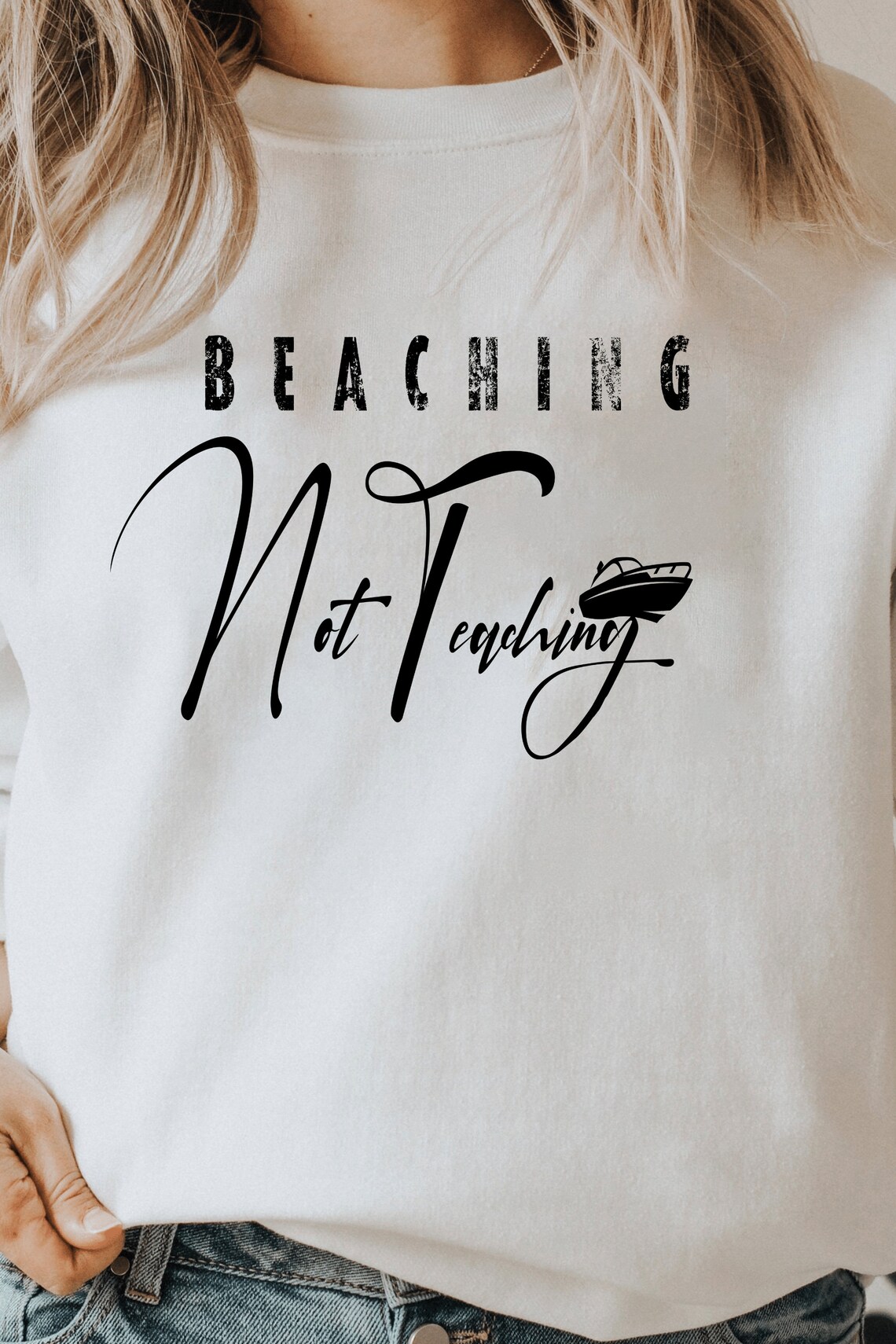 Beaching Not Teaching SVG Beach Svgsummer Svgbeach Life - Etsy