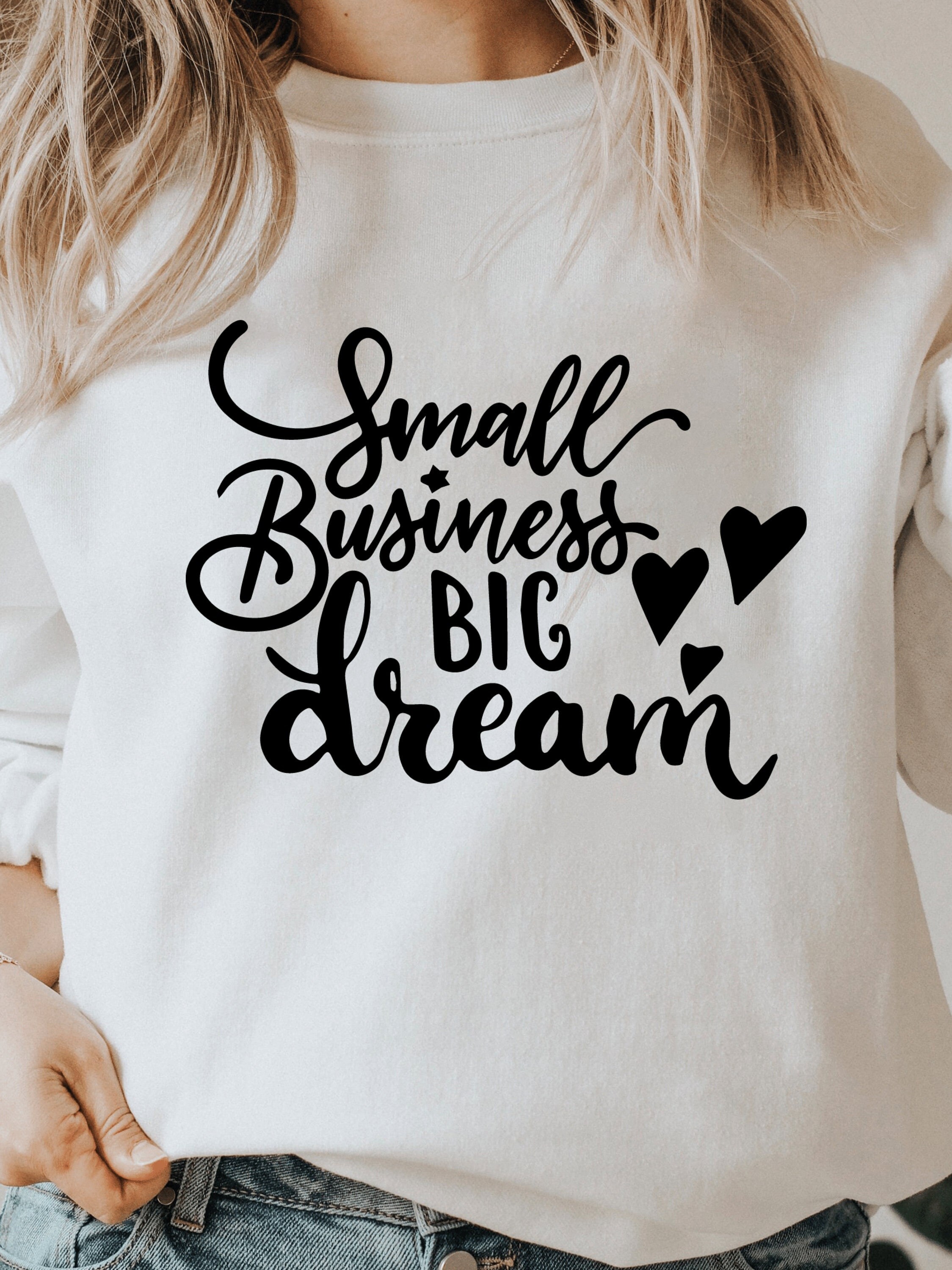 Small Business Big Dreams Svg/small Business Owner/girl Boss Etsy UK