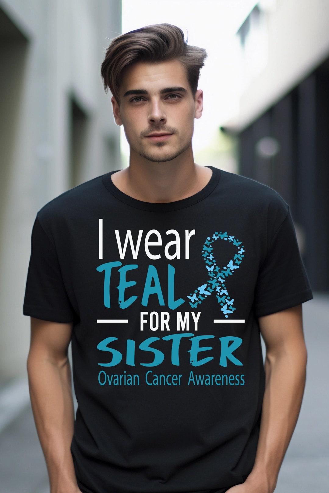 Teal Cancer, Teal Ribbon Svg, Cervical Cancer Svg, Scleroderma Svg ...