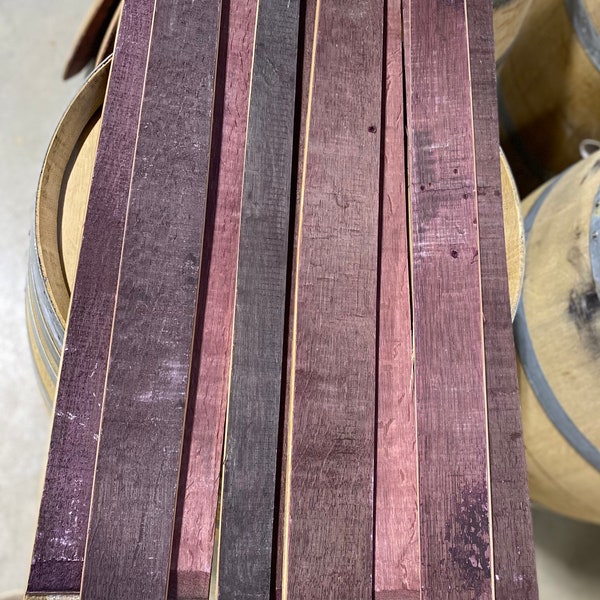 Wine Barrel Staves - French Oak Wine Barrel Stave