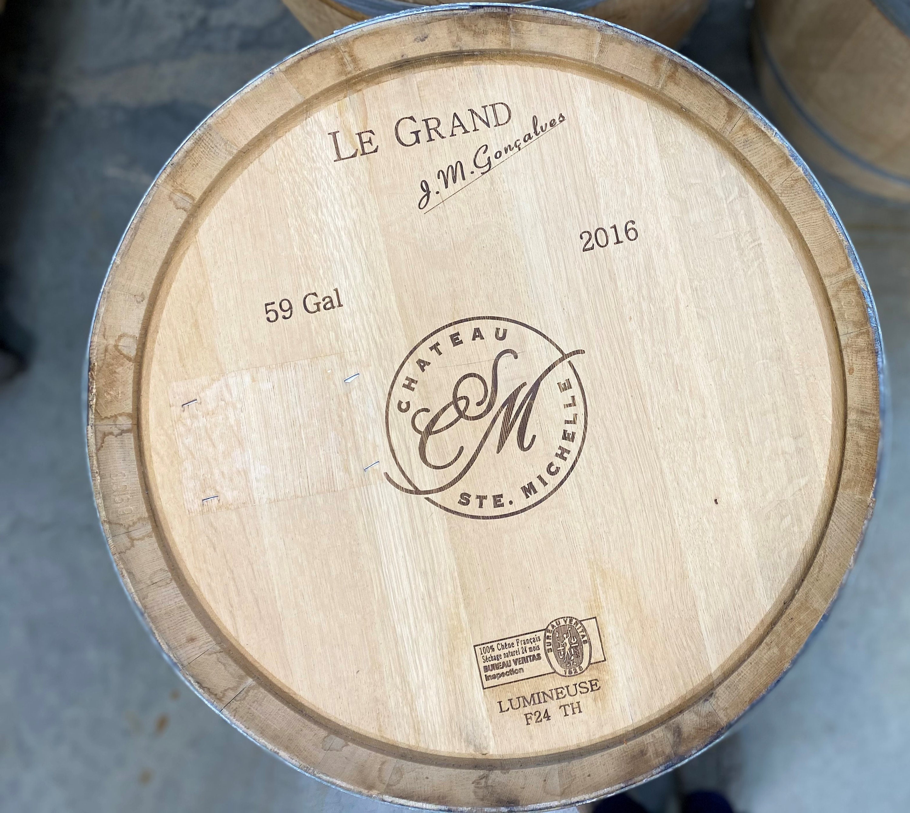 Wine Barrel Head Top Lid Etsy