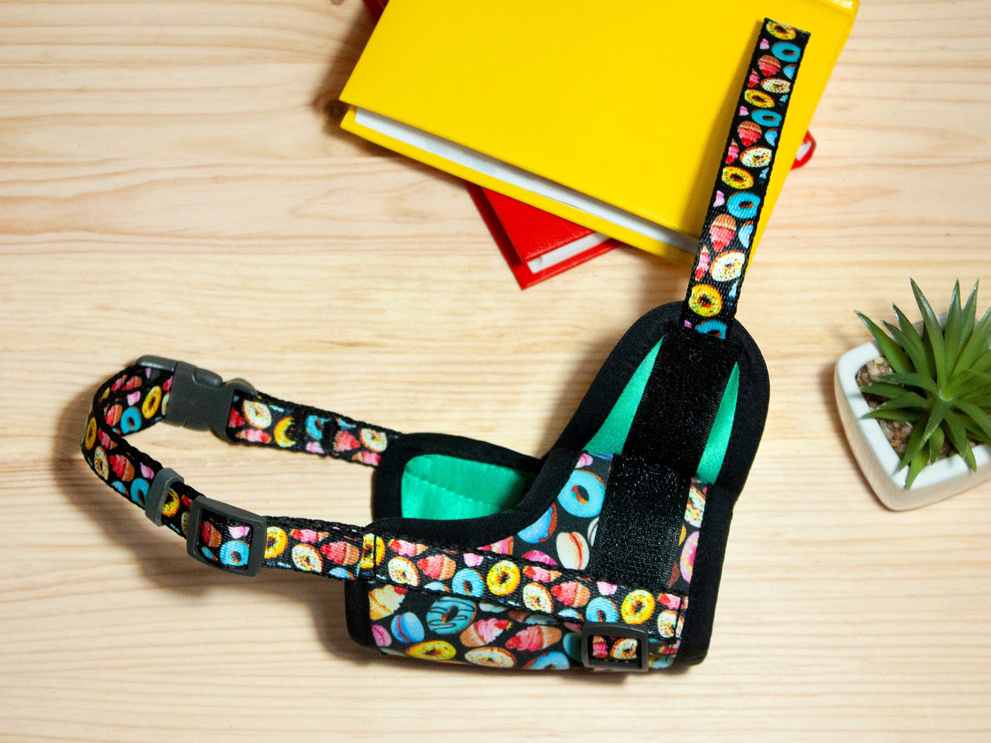 Pattern Adjustable Dog Muzzle Nylon Dog Muzzle for Small Etsy