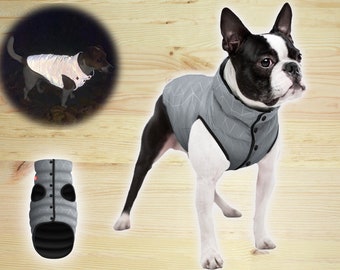 Reflective Dog Jacket, Warm Jacket for Small and Large Dogs, Waterproof Dog Jacket Clothing