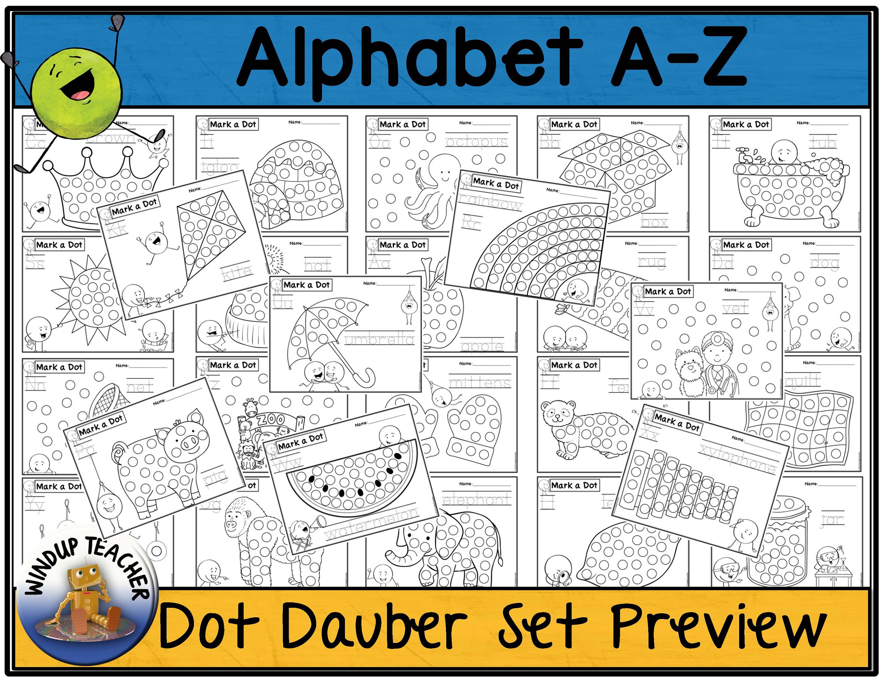 Alphabet Dauber Printables