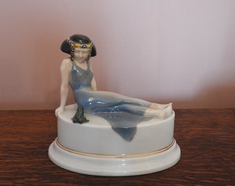 Art Deco Rosenthal Prinzessin und der Frosch von Leo Rauth