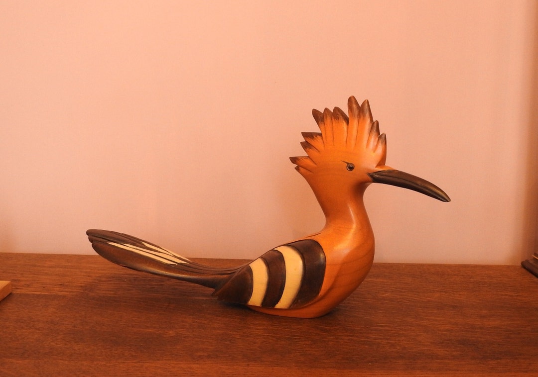 Feathers Gallery Knysna Birds of Africa Hoopoe Wooden Hand Etsy