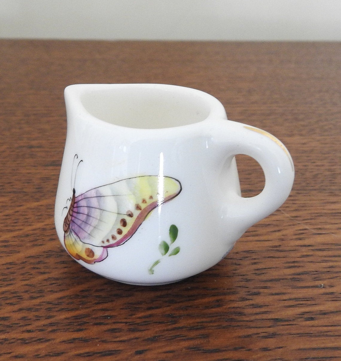 Herend Porcelain Miniature Butterfly Jug Etsy