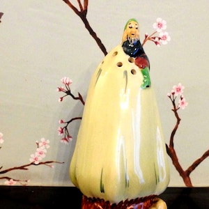 Art Deco Burleigh  Pixie Sugar Shaker Fairy Ware