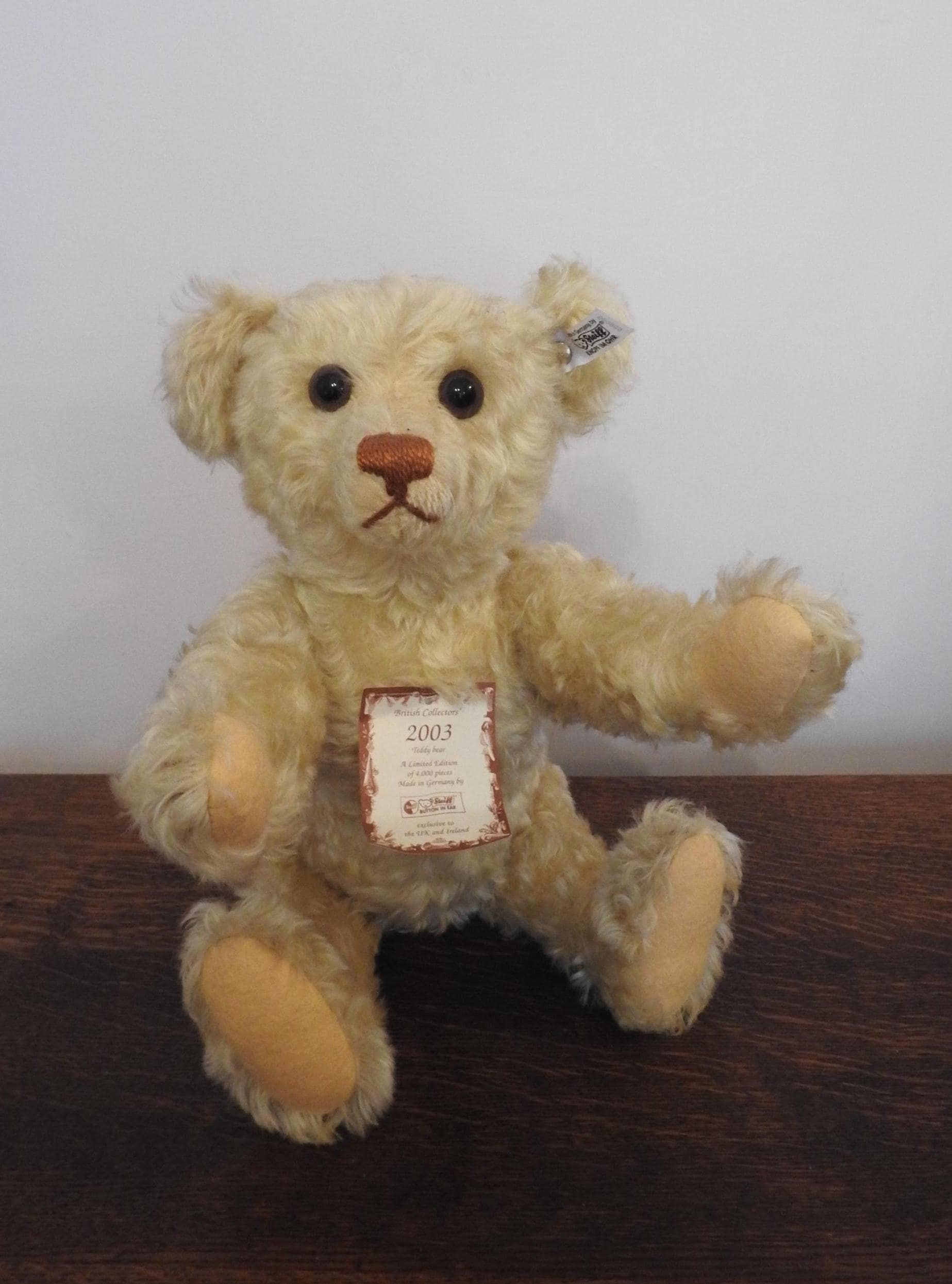 Steiff British Collector Teddy Bear - Etsy