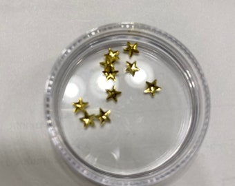 SmallGold star tooth gems