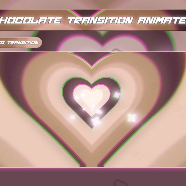 Chocolate Heart Transition | Twitch Stream Stinger | Cappuccino Transition | Brown Heart Transition | Brown Transition | Cozy Transition