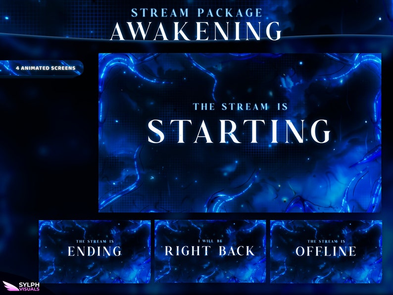 Awakening Animated Twitch Screens