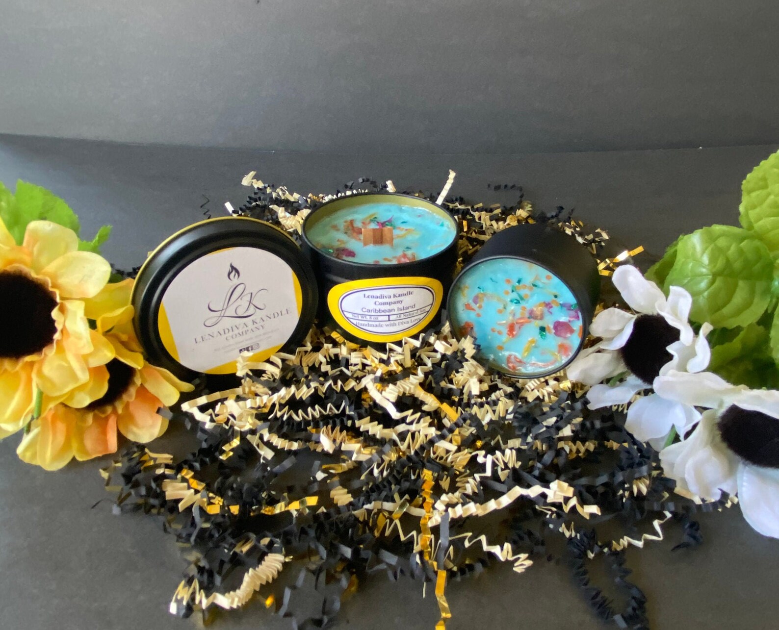 Caribbean Island Soy Candles Handmade Custom Candles Wax Melts Etsy