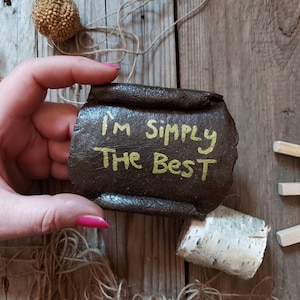 Echte poep voor geluk en goede dag, gepersonaliseerd uniek cadeau voor geluk liefde deze shit gelukkige positieve geweldige gekke kerstcadeau