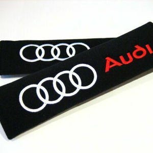 Cuscinetti per cinture di sicurezza in cotone compatibili con le auto Audi