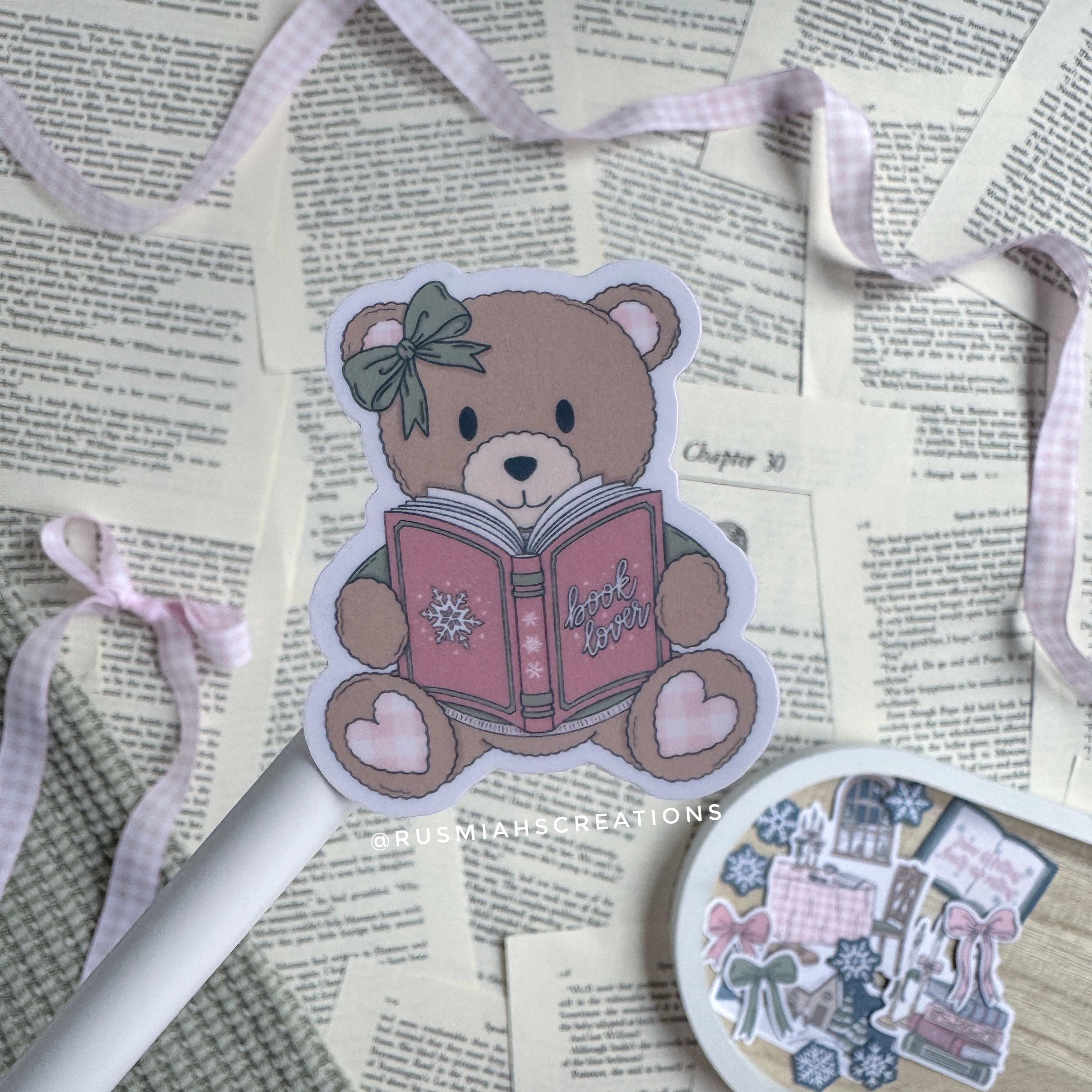 Cozy Winter Night Sticker Pack | Bookish | Bibliophile | Kindle | E ...