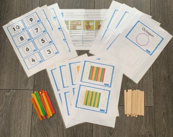 Lollipop Stick Maths Activity Pack PDF