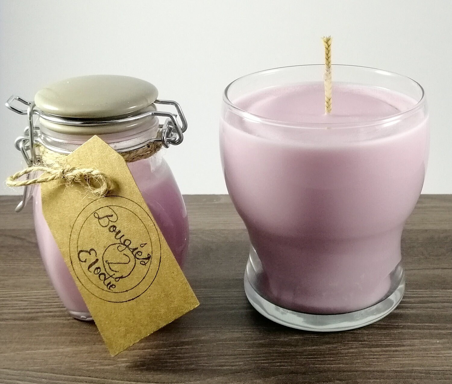 Bougie Parfumée à Base de Cire Soja - La Classique 2