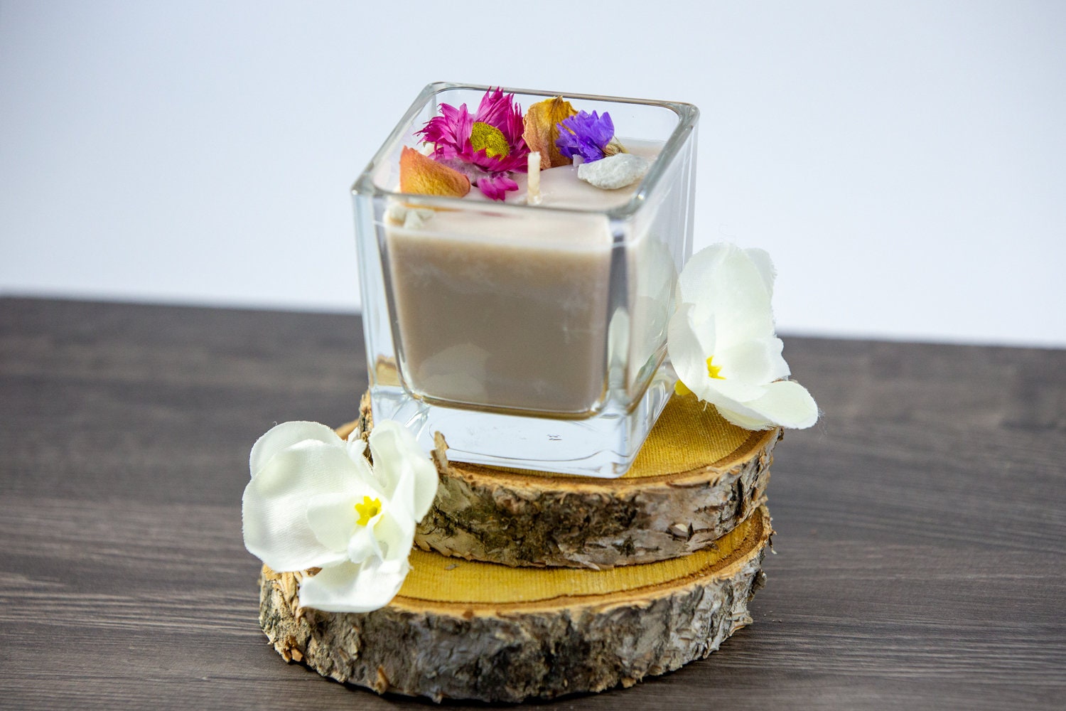 Bougie Parfumée Au Muguet à Base de Cire Soja - La Saisonnière