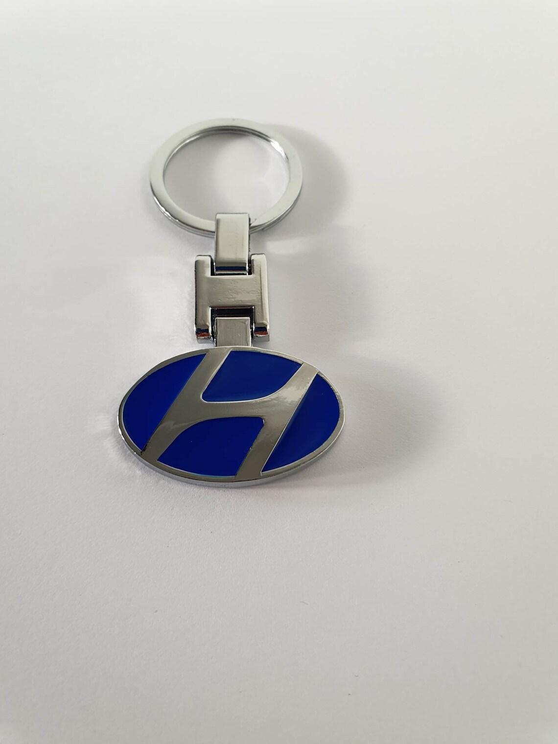 Hyundai Logo Keyring. Hyundai Key Chain. | Etsy